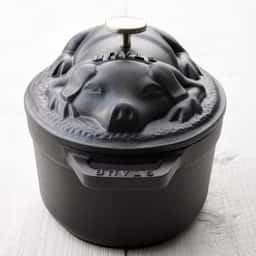 STAUB | LA COCOTTE - Cocotte - Schweinedeckel - oval - 170mm - Gusseisen - Schwarz