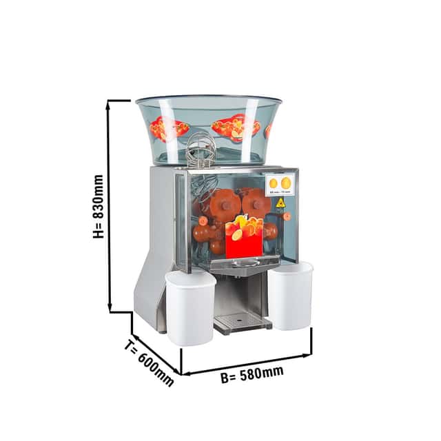 Orangenpresse - Automatische Zufuhr