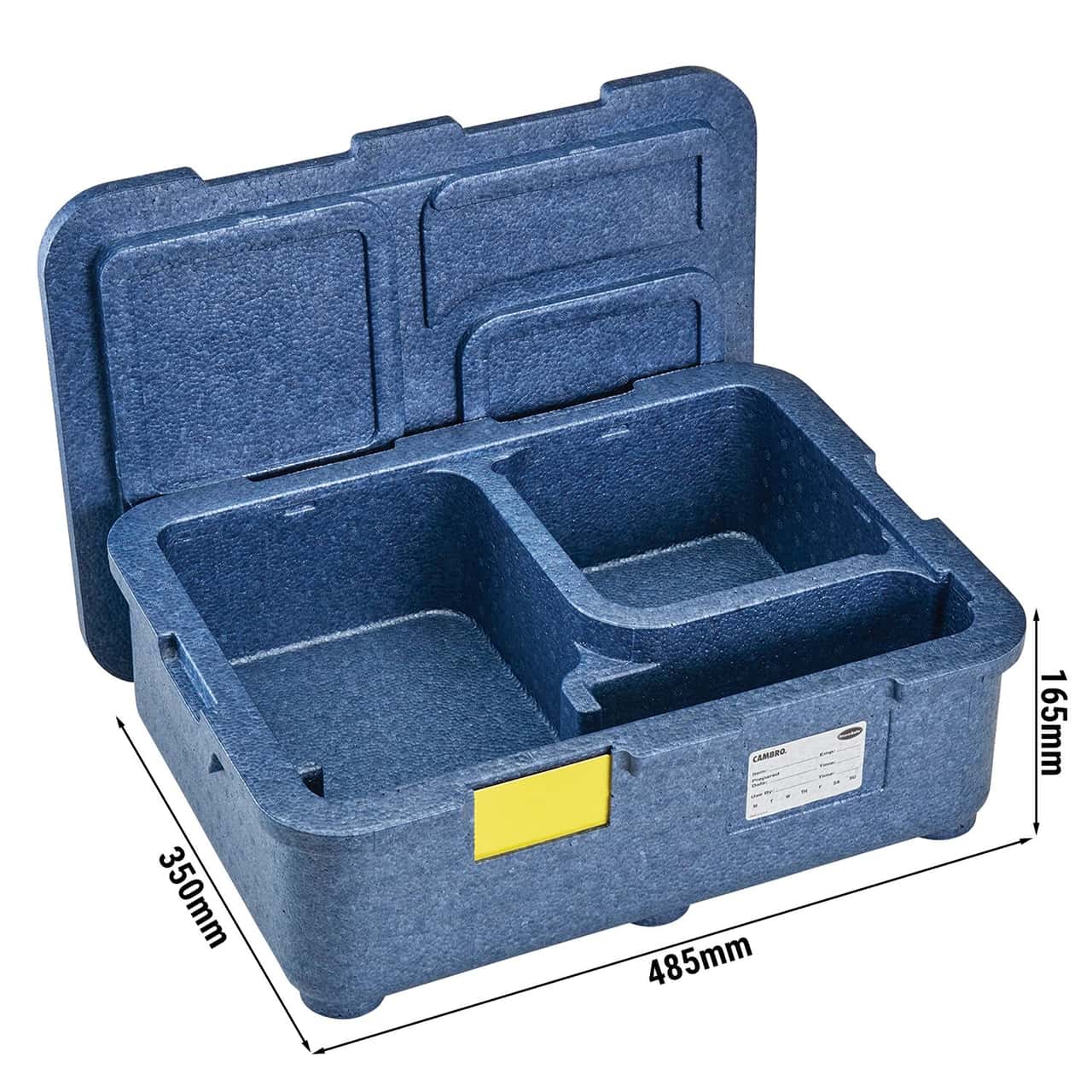 CAMBRO | CAM GOBOX® - Isolierter Behälter für Mahlzeiten - mit 4 Fächer