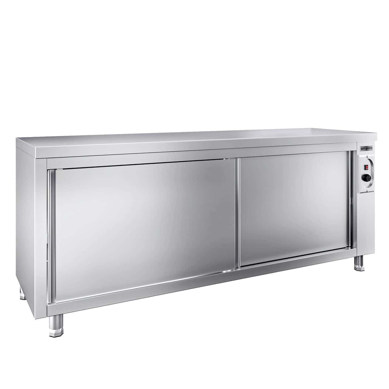 Wärmeschrank PREMIUM - 1800x600mm - mit Durchreiche