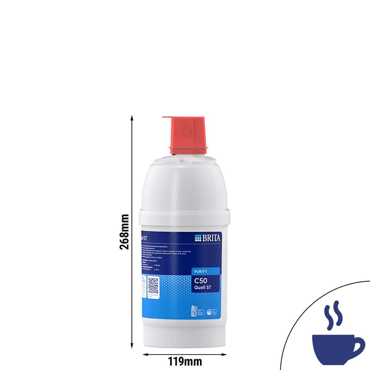 BRITA | Filterkartusche - PURITY C50 Quell ST