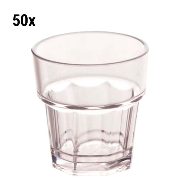 (50 Stück) Polycarbonat Glas - 200 ml