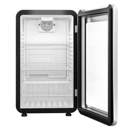 Minibar-Kühlschrank - 500mm - 120 Liter - 1 Glastür & LED-Beleuchtung