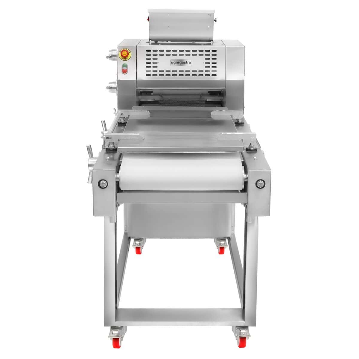 Bäckerei-Teigausrollmaschine - für Pizza- & Brotteig - 550 Watt - bis zu 2400 Stk/h