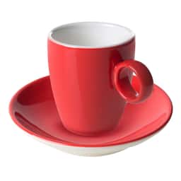 (6 Stück) BART COLOUR CAFE - Espressotasse - 65ml - Rot