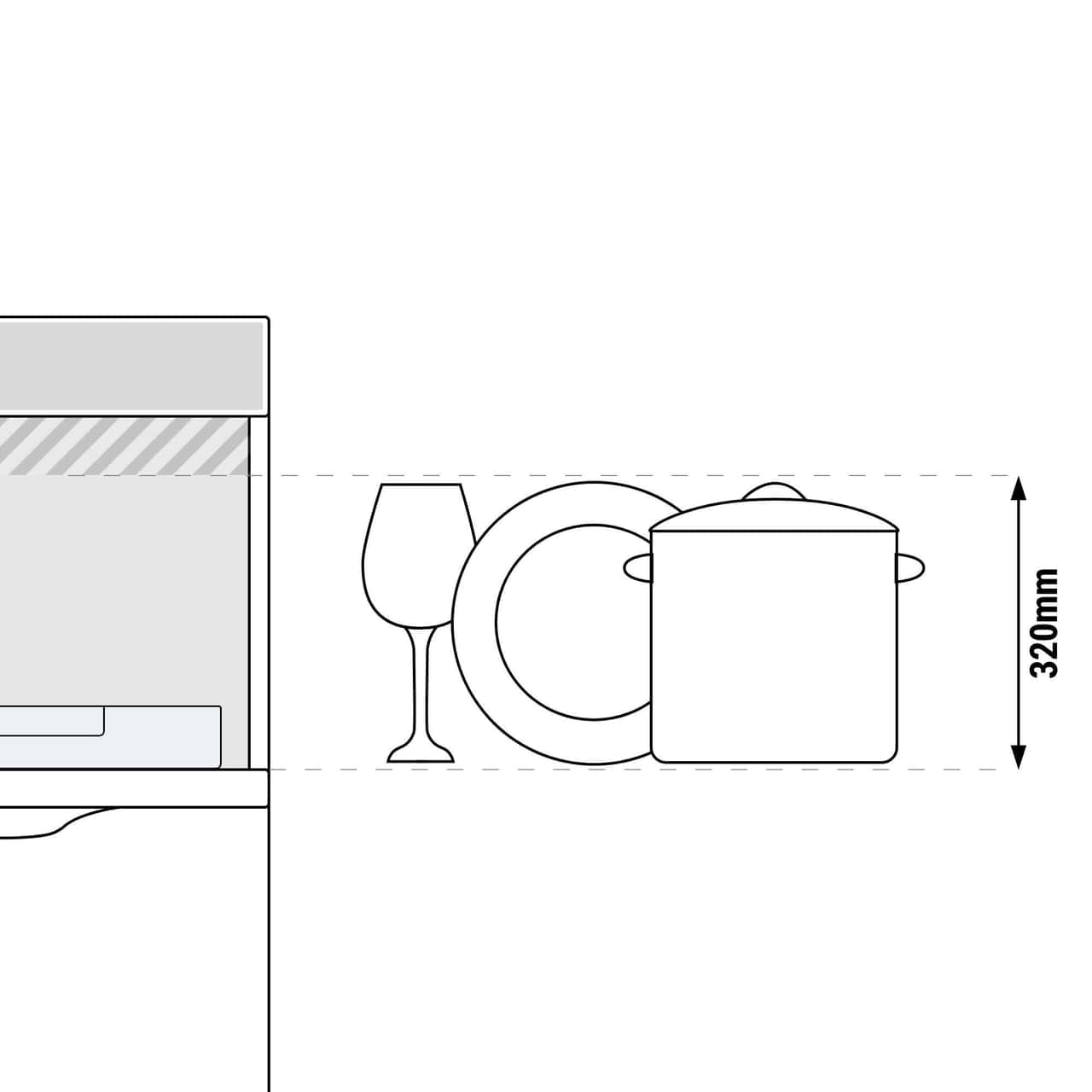 Doppelwandige Geschirrspülmaschine - Digital - 3,9 kW - mit Reiniger-, Klarspüler- & Laugenpumpe