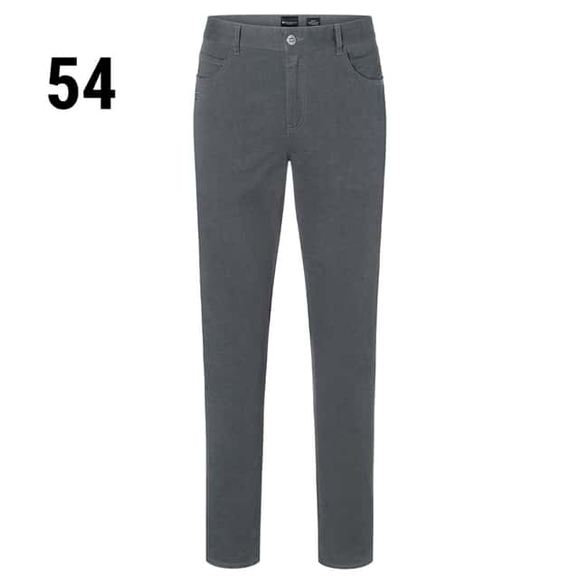 KARLOWSKY | Herren 5-Pocket-Hose - Anthrazit - Größe: 54