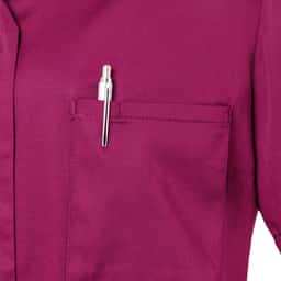 KARLOWSKY | Kurzarm Damenkasack Essential - Fuchsia - Größe: 44