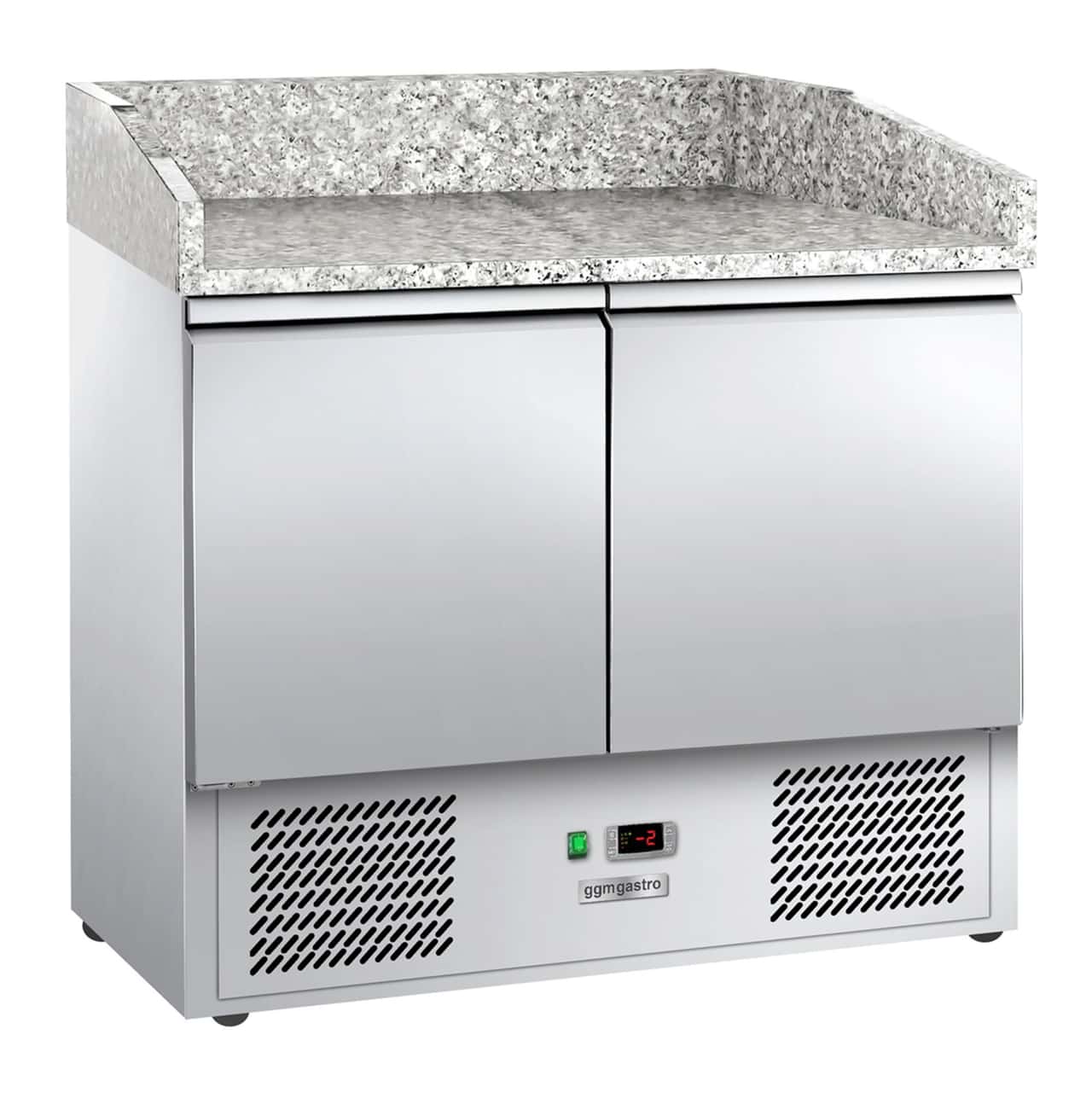 Pizzakühltisch ECO - 900x700mm - mit 2 Türen