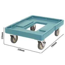 CAMBRO | ULTRA PAN CARRIER® - CamDolly® - Fahrwagen für UPCS400401 & UPC400401 - Schieferblau