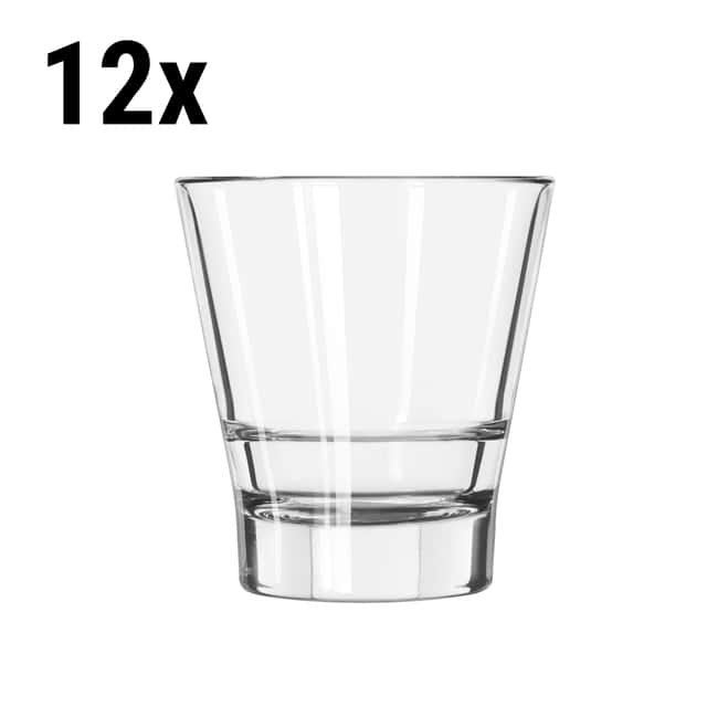 (12 Stück) Allzweck Trinkglas - GILDE -  266 ml - Transparent