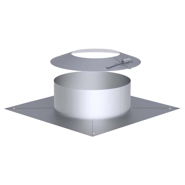 Kopfabdeckung mit Wetterkragen - Ø 200 mm