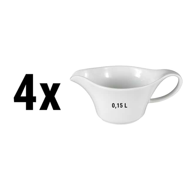 (4 pieces) Seltmann Weiden - Butter sauce boat - 0,15 litre