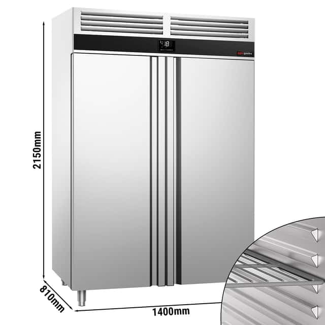 Tiefkühlschrank PREMIUM - GN 2/1 - 1400 Liter - mit 2 Türen