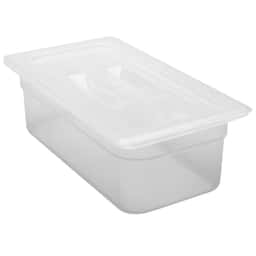 (6 kusů) CAMBRO | CAMWEAR® -polypropylenová GN nádoba 1/3 - mléčná - hloubka 100 mm