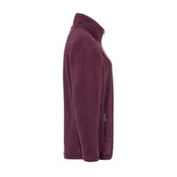 KARLOWSKY | Damen Workwear Fleecejacke Warm-Up - Aubergine - Größe: M