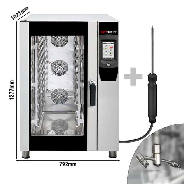 Kombidämpfer - Touch - 10x GN 1/1 - mit Waschsystem