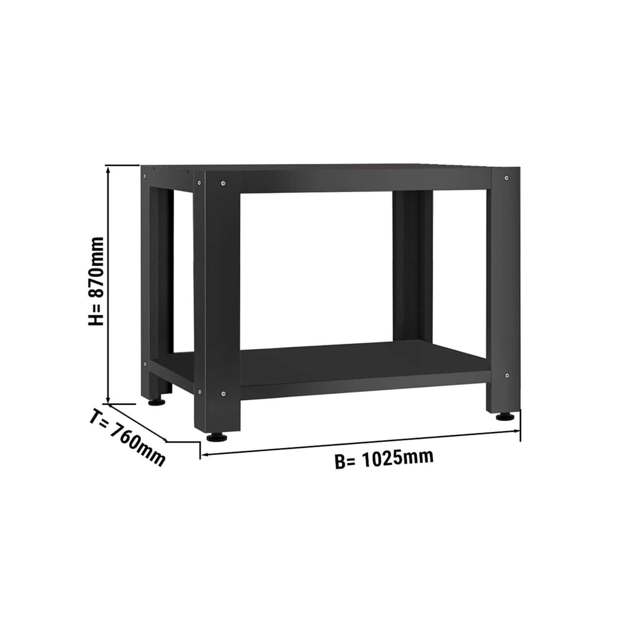 Untergestell für Pizzaofen - POE430 & POE4430