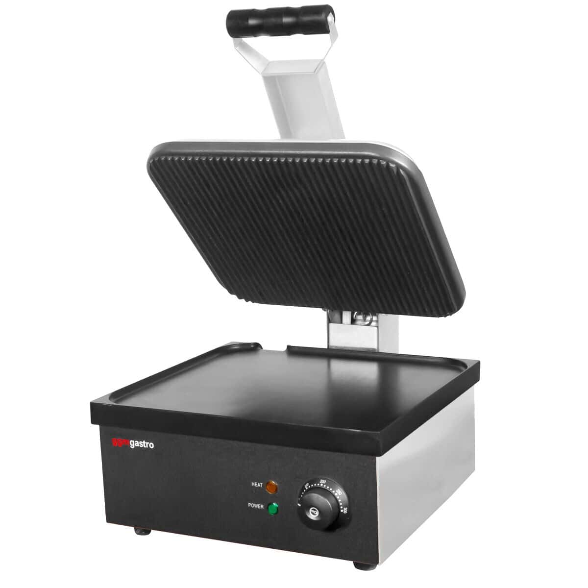 Kontaktgrill - 2,2 kW - glatt & gerillt - Grillfläche: 350x330mm