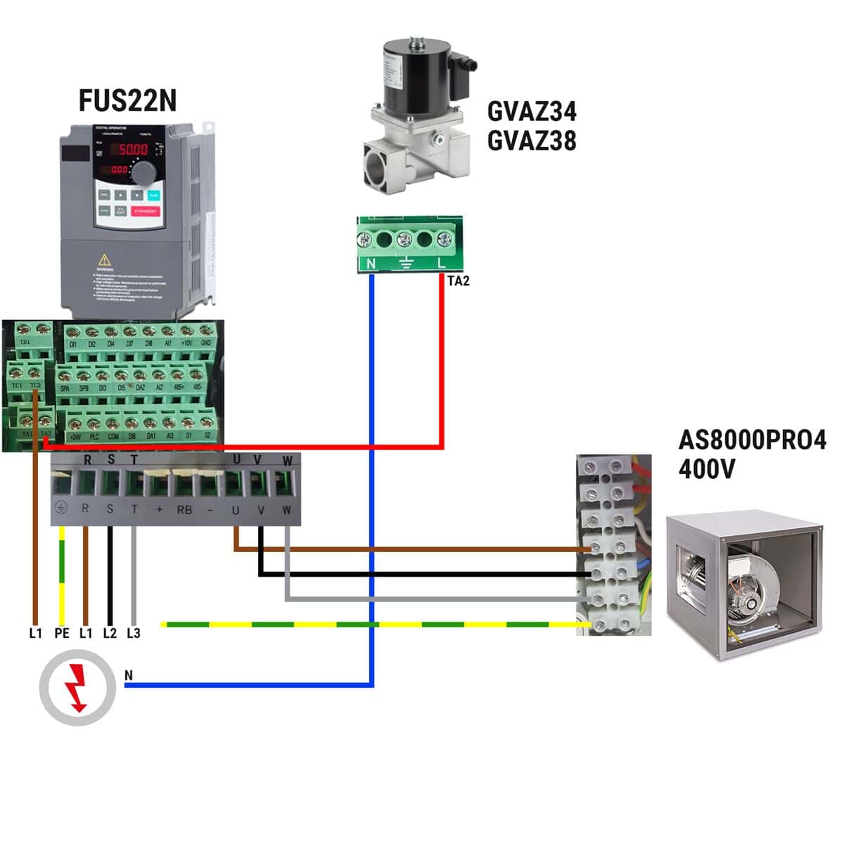 Gasmagnetventil - GM 3/8 - VML