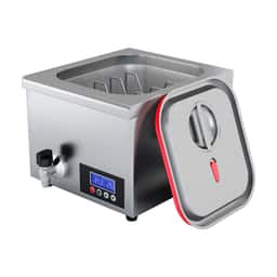 Sous-Vide-Garer - 16 Liter - 500 Watt - mit Ablasshahn & Deckel