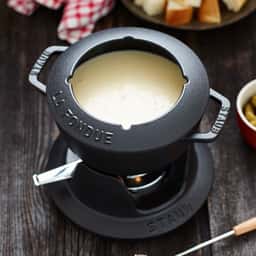 STAUB | SPECIALITIES - Fondue Set - Ø 160mm - Gusseisesn - Schwarz