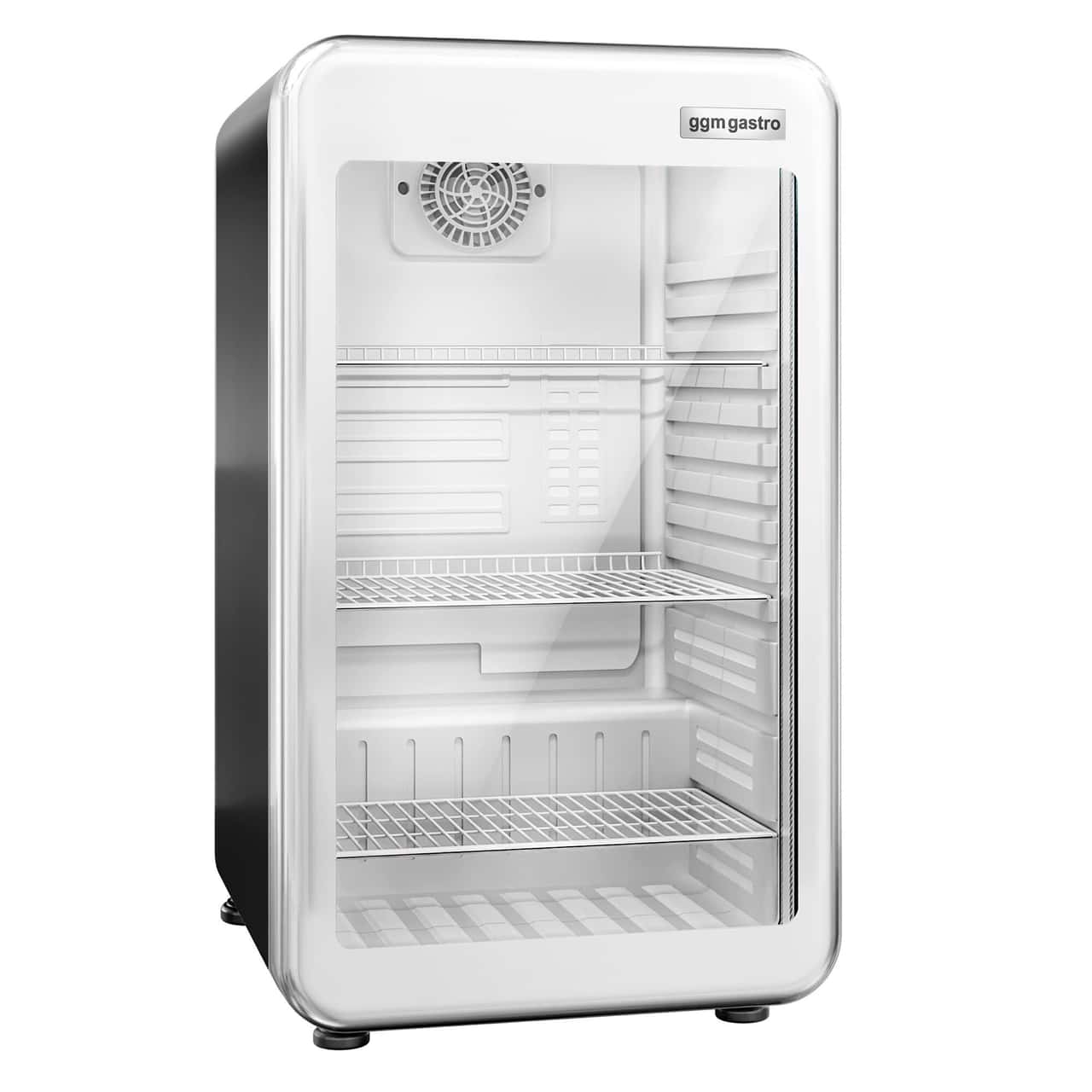 Minibar-Kühlschrank - 500mm - 120 Liter - 1 Glastür & LED-Beleuchtung