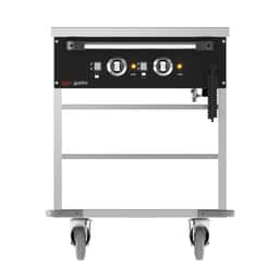 Bain-Marie Thermowagen - 2 x GN 1/1 - Beckentemperatur getrennt regelbar 