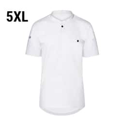 (6 Stück) KARLOWSKY | Kurzarm Herren Arbeitsshirt Performance - Weiß - Größe: 5XL