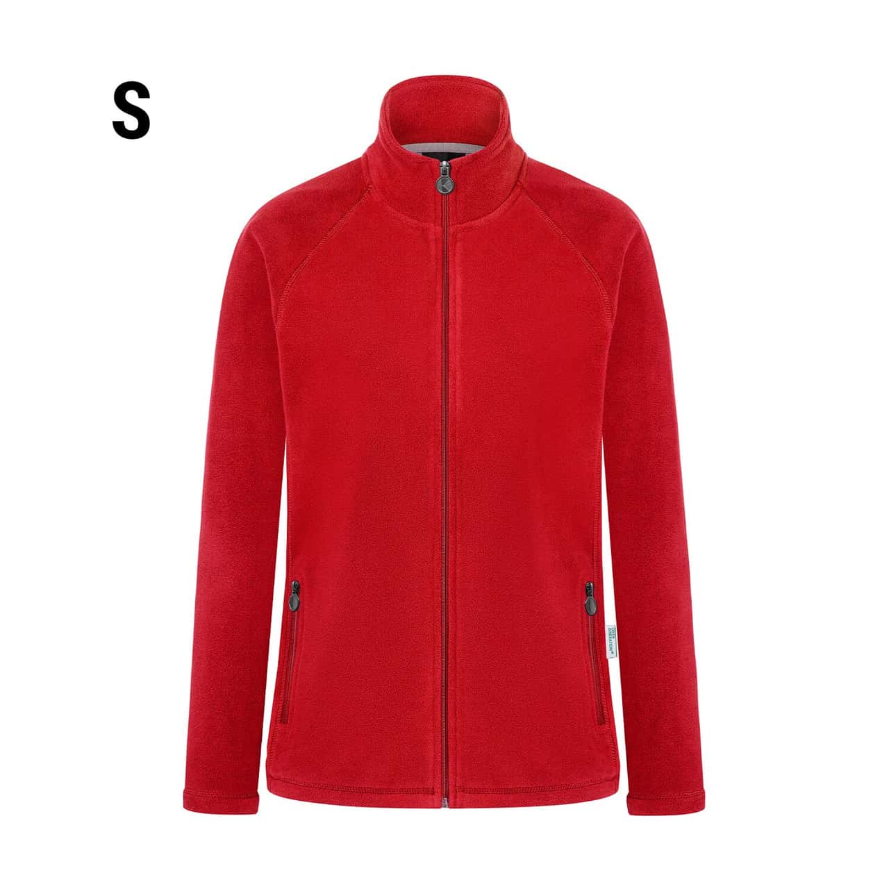 KARLOWSKY | Damen Workwear Fleecejacke Warm-Up - Rot - Größe: S