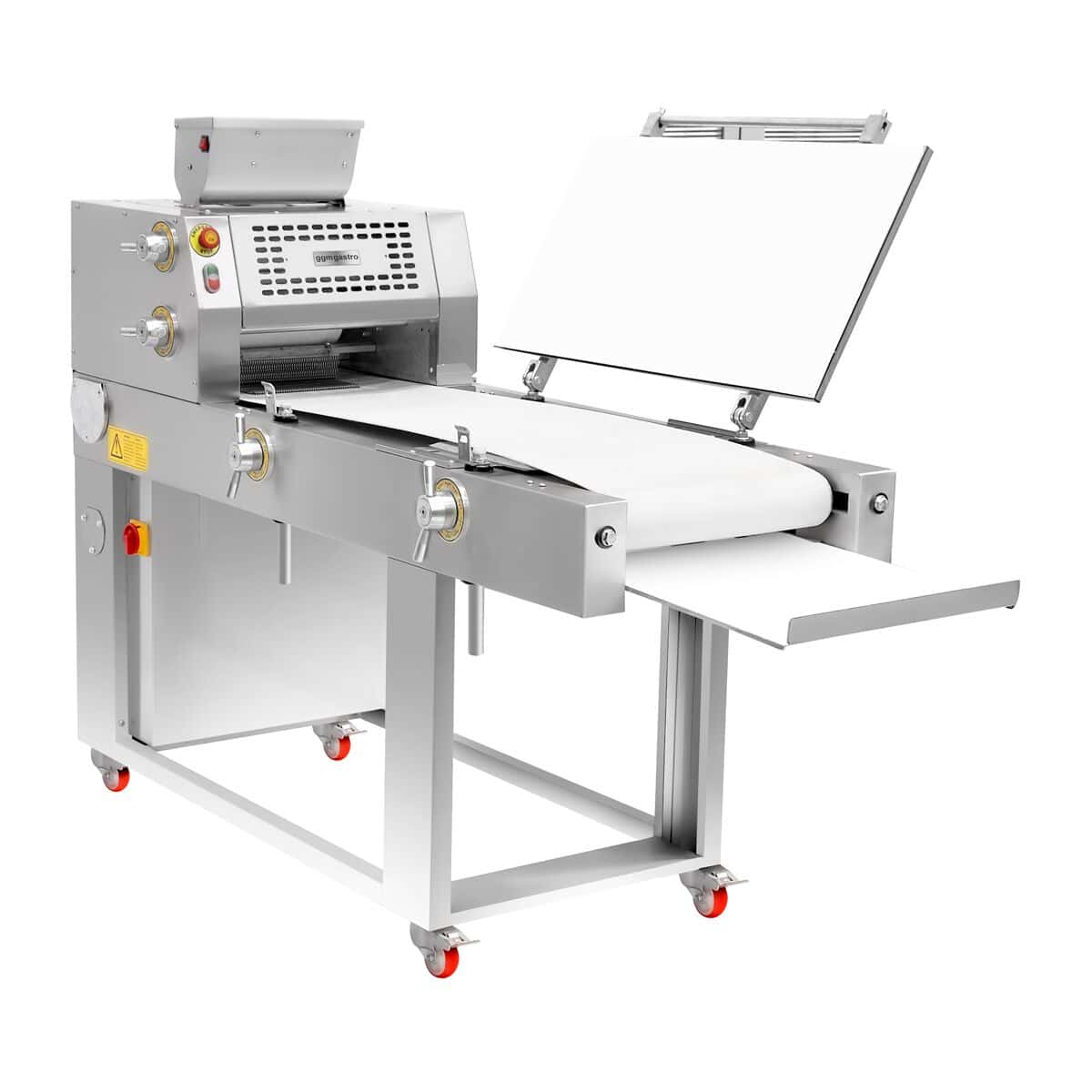 Bäckerei-Teigausrollmaschine - für Pizza- & Brotteig - 550 Watt - bis zu 2400 Stk/h