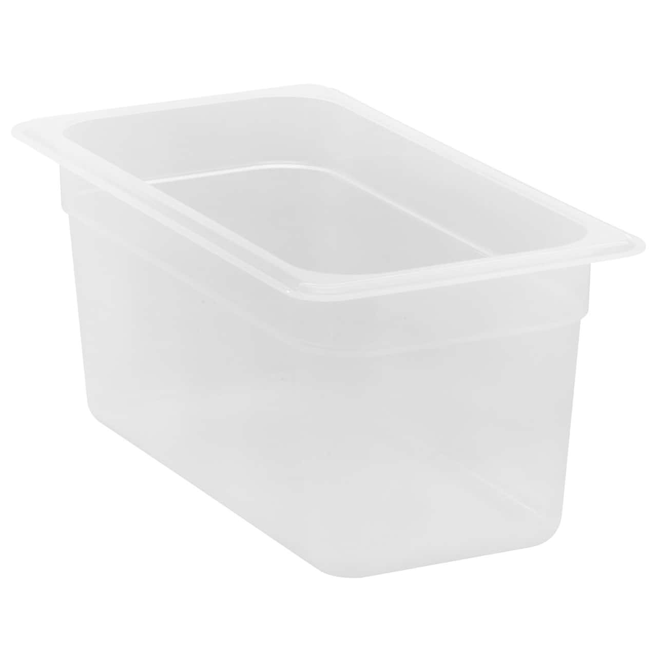 (6 kusů) CAMBRO | CAMWEAR® -polypropylenová nádoba GN 1/3 - mléčná - hloubka 150 mm