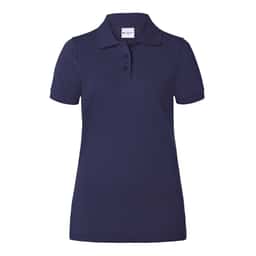 (6 Stück) KARLOWSKY | Damen Workwear Poloshirt Basic - Marine - Größe: M