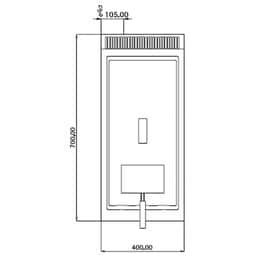 Elektrická fritéza 10L(6 kW)