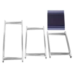 (3 Stück) Beistell-/ Couchtisch Set - klappbar Höhe- 70, 90 & 120 cm