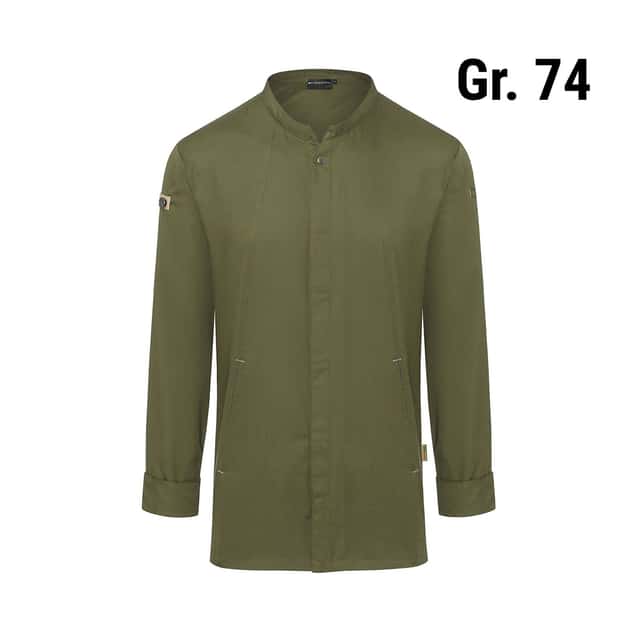 KARLOWSKY | Kochjacke Green-Generation - Moosgrün - Größe: 74