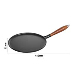 STAUB | PANS - Pfannkuchenpfanne - Ø 280mm - Gusseisen - Schwarz