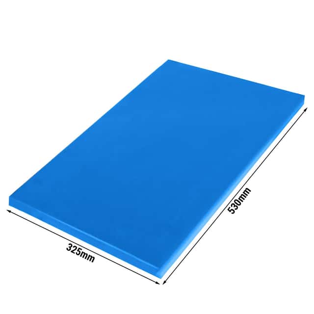 Schneidebrett - 325x530mm - Dicke 20mm - Blau