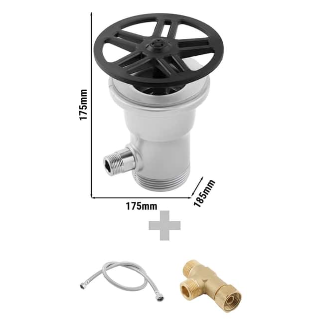 Gläserdusche für Spülbecken - schmale Version - G3/8"