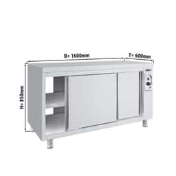 Wärmeschrank ECO - 1600x600mm - mit Durchreiche