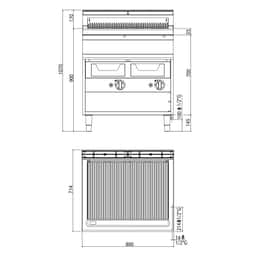 Gas Wassergrill - 18 kW