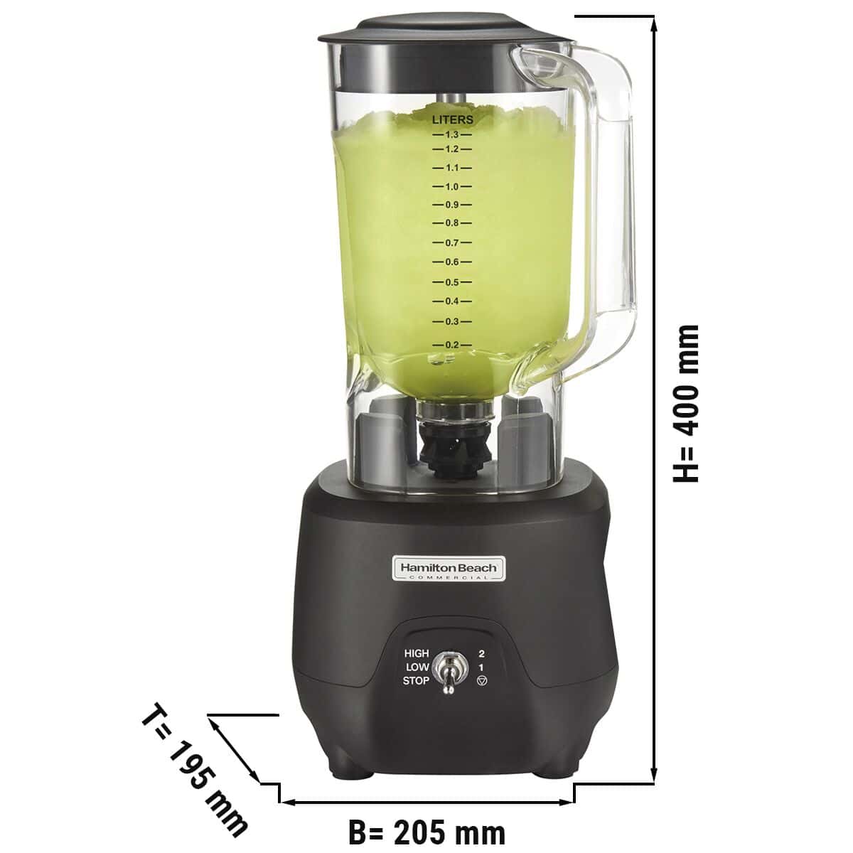 HAMILTON BEACH | Barmixer HBB908R - 1,25 Liter - 745 Watt