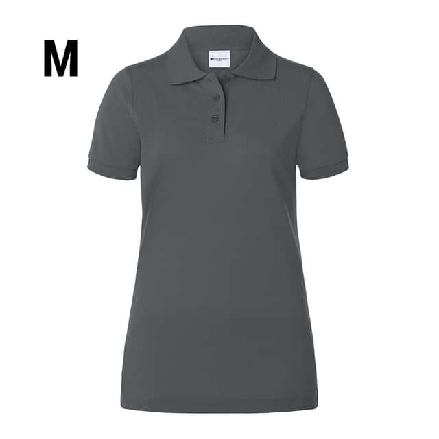 KARLOWSKY | Damen Workwear Poloshirt Basic - Anthrazit - Größe: M