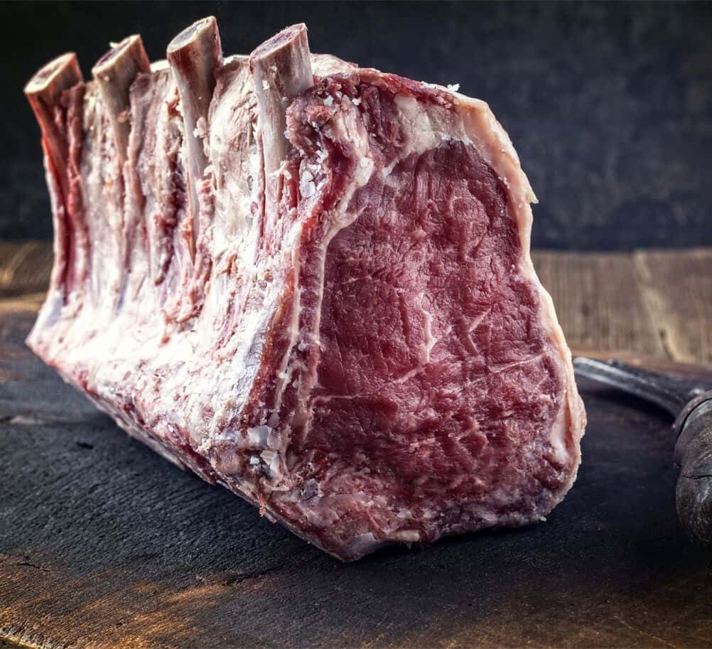 Dry Aging Fleischreifeschrank - 1,0 x 0,69 m - mit 2 Glastüren