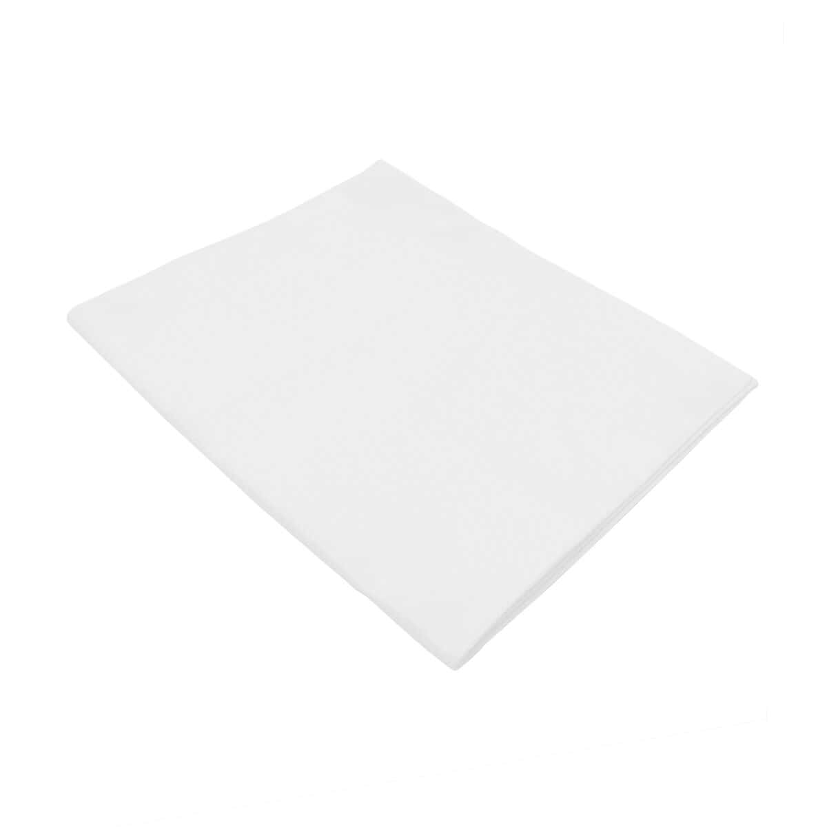 (50 Stück) Damast Mundserviette Porto Diamant - 50 x 50 cm - Weiß