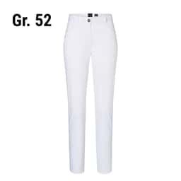 KARLOWSKY | Damen 5-Pocket-Hose - Weiß - Größe: 52