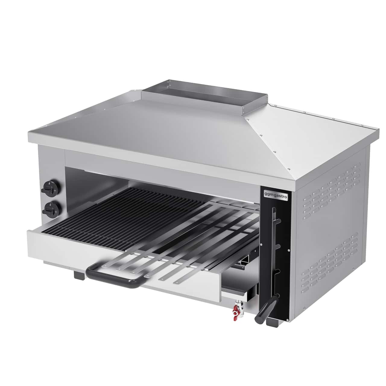 Gas pita oven/ salamander - 13.2 kW