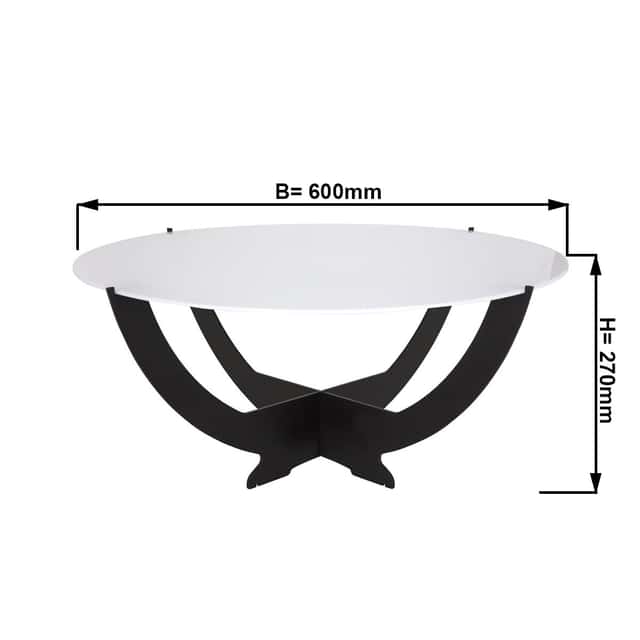 Buffet stand Octopus - Ø 600 mm Black