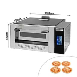 Plynová pec na pizzu - 4x 30 cm