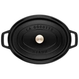 STAUB | LA COCOTTE - Cocotte - oval - 230mm - Gusseisen - Schwarz